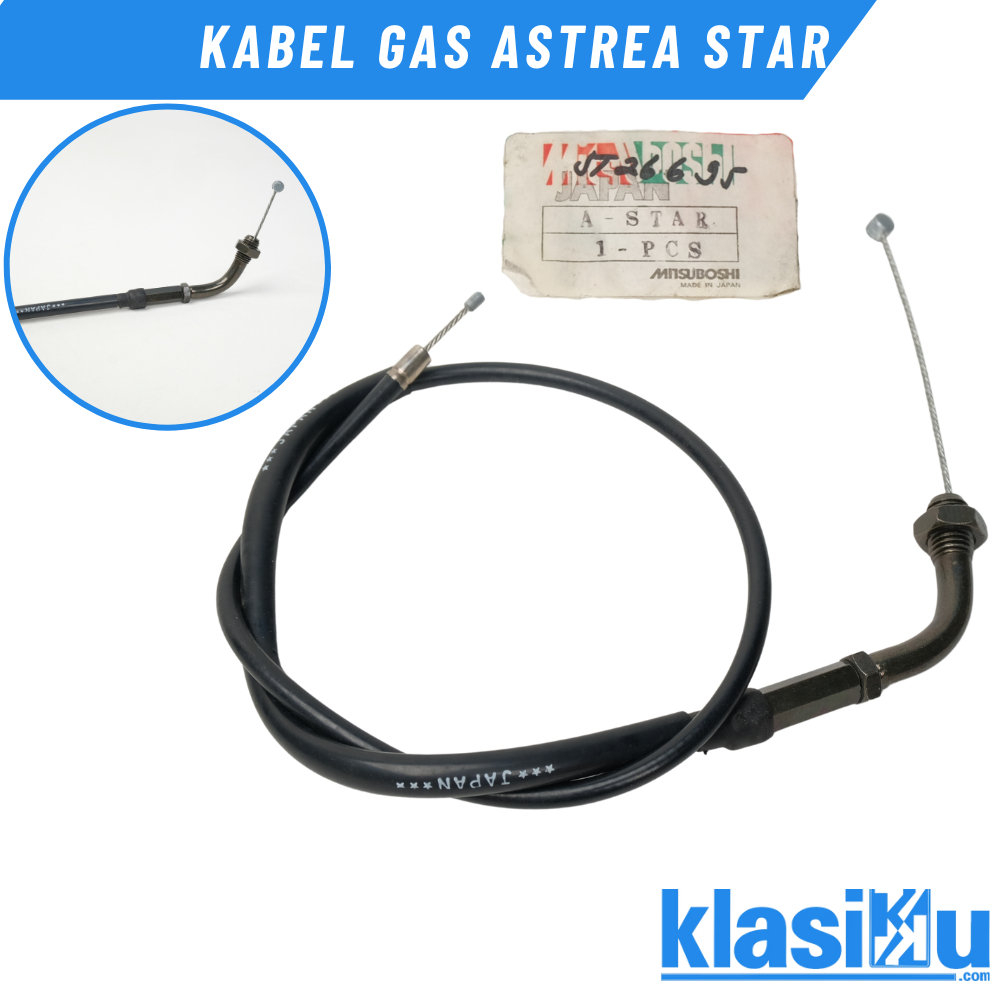 Kabel Gas Astrea Star Prima Tali Throttle Cable Assy Honda A Star Astrea Star Japan  Nos
