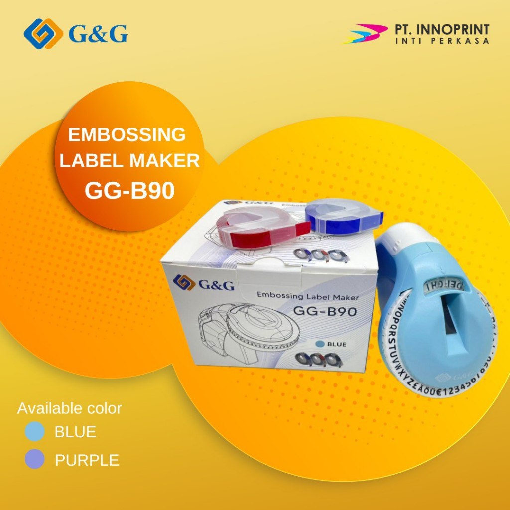 

G&G dymo embossing label maker [READY STOCK]