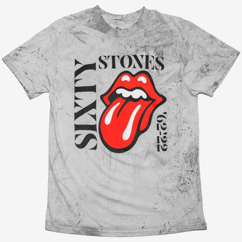 Kaos Hard Rock Rolling Stones Washed Smoke Grey - ORIGINAL HARDROCK