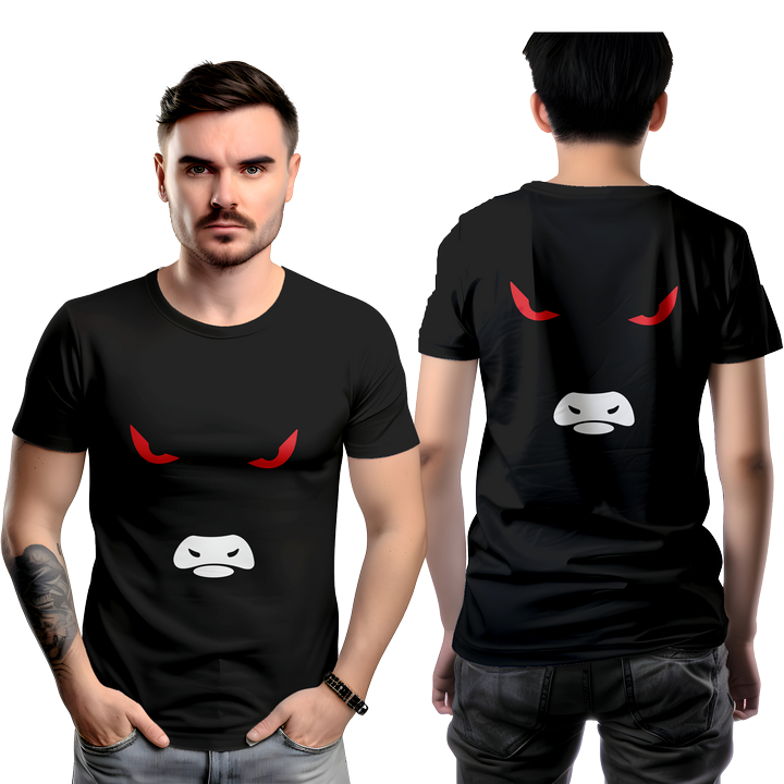 kaos pria partai PDI perjuangan baju sablon DTF bisa custom gambar warna MERAH/KUNING/HIJAU/BIRU/ HI