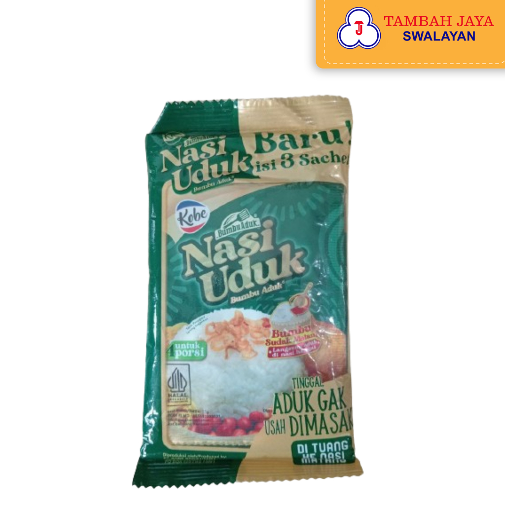 

Kobe Bumbu Aduk Nasi Uduk isi 3 sachet @15gr