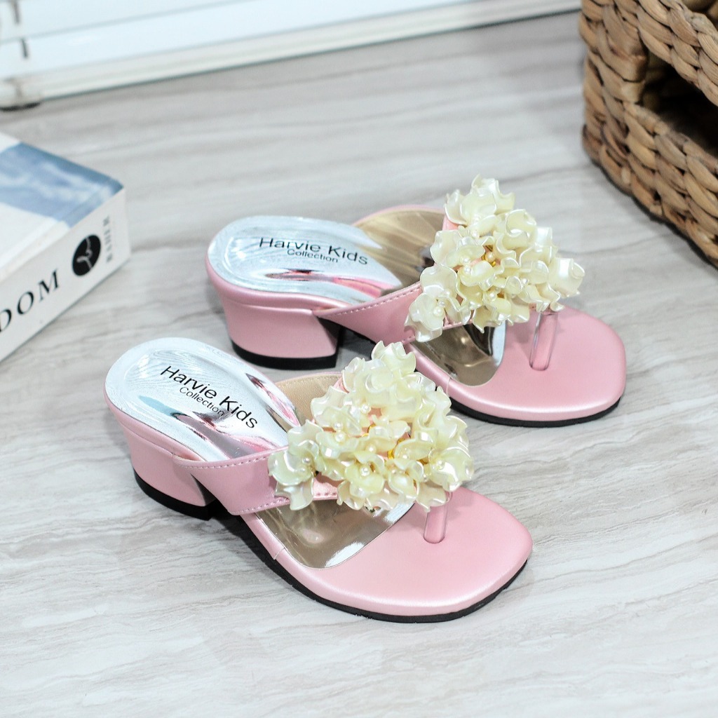 Sandal Jepit Anak Perempuan Hak Tahu Motif Kripik