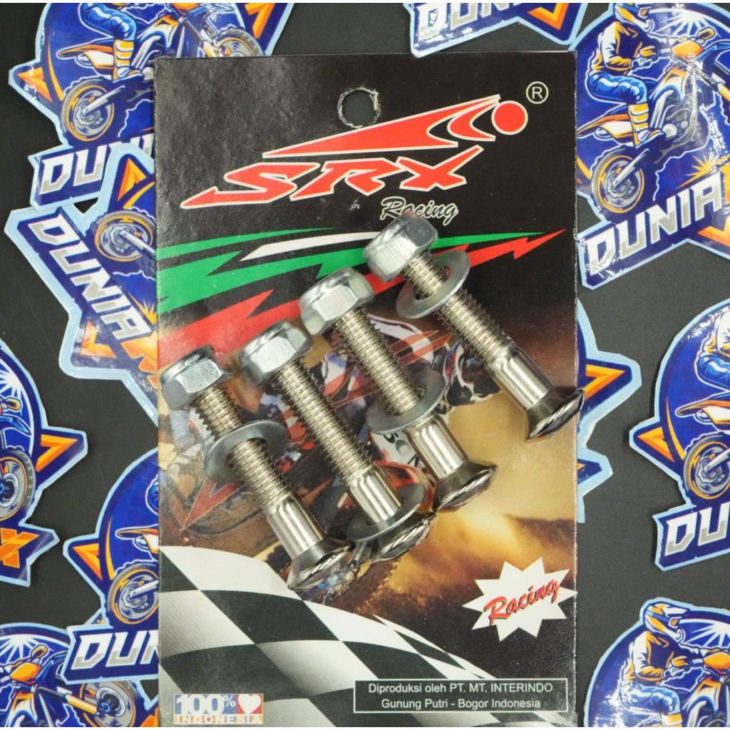 Baut Baud Gir Gear KLX 150 DT 150 panjang Spacer Supermoto 5CM