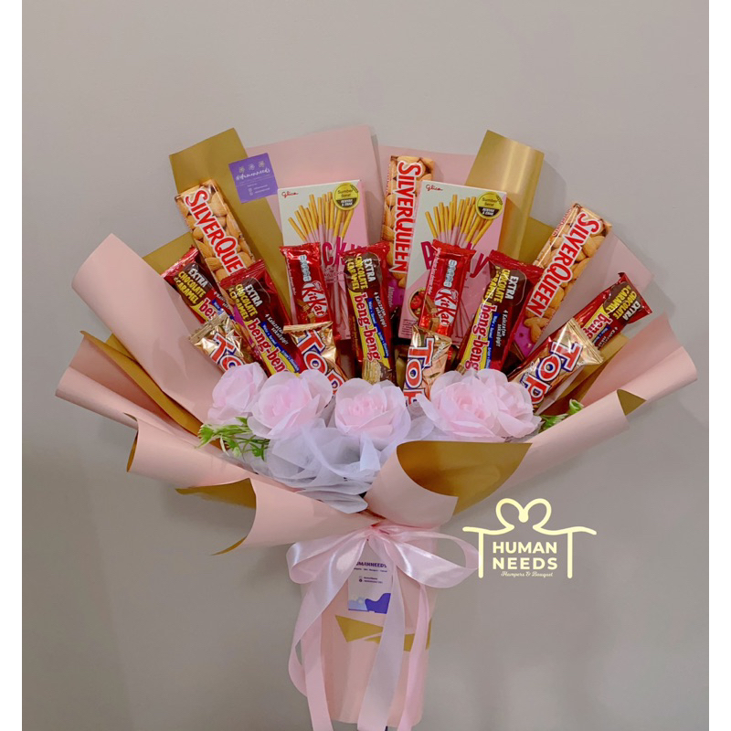 

[LARGE] BUKET FULL COKELAT ISIAN PREMIUM SPECIAL VALENTINE DAYS |Hampers / gift /Bouquet Wisuda / Ulang tahun/ dsb