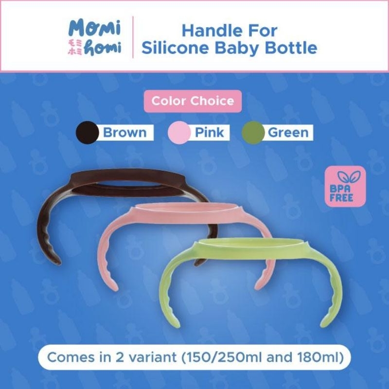 Momi Homi - S05 Aksesoris Botol Dot Susu Bayi Gagang Pegangan Botol Handle Grip