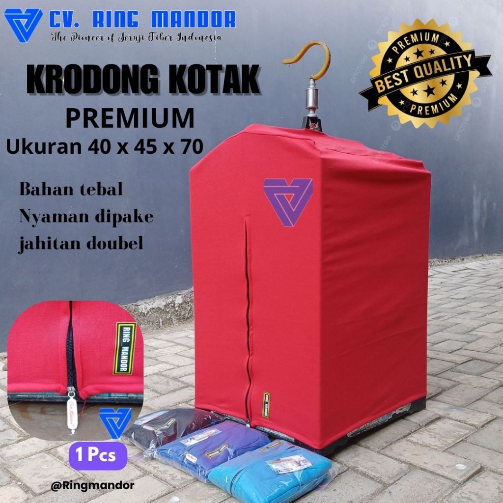 KERODONG SANGKAR KOTAK PREMIUM NO. 1 2 3 4