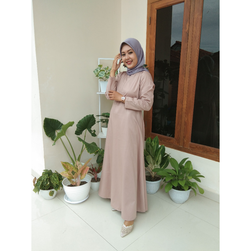 BNB Gamis Ramadhan Warna Nude