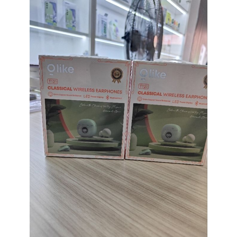 HEADSET BLUETOOTH TWS OLIKE T121 TERBARU