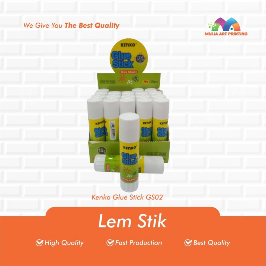 

LEM STIK/GLUE STICK/LEM KERTAS KENKO