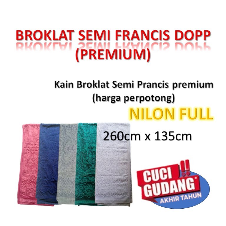 Kain kebaya / Bahan kebaya semi prancis / Bahan kebaya / Bahan kebaya brokat / brokat premium