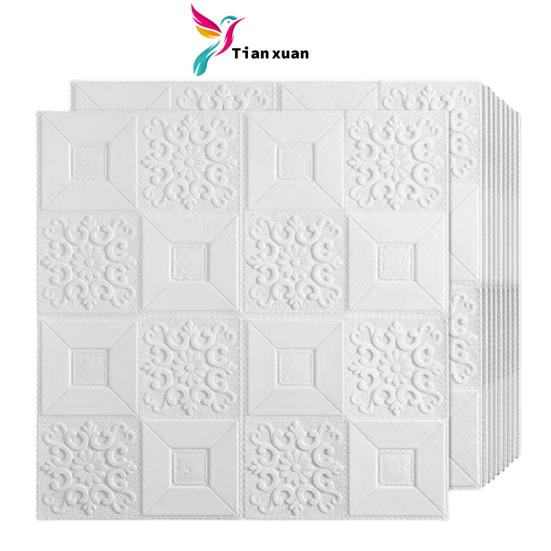 Wallpaper Foam 3D Ukuran Wallpaper Plafon/Ukuran Wallpaper Plafon Dekorasi Kamar Murah 70x70cm