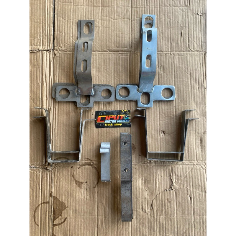 Dudukan Pangkon/Bracket Wheeldop Truck Ring 16 Cocok buat canter giga dll lubang baut 6 bracket whee