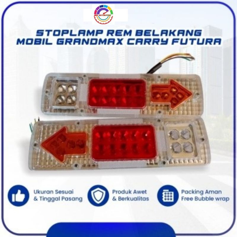 LAMPU STOP STOPLAMP LED VARIASI PICK UP L300 CARRY KATANA GRANDMAX FUTURA KIJANG PANTHER HARTOP