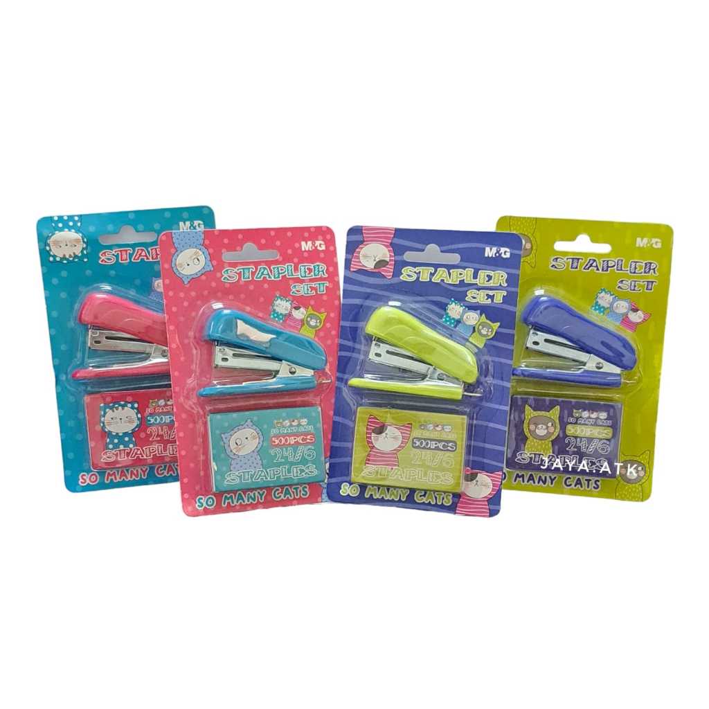 

STAPLER STAPLES NO.3 HD-50 MINI SET ISI 24/6 MOTIF LUCU M&G ABS916S6 HEKTER