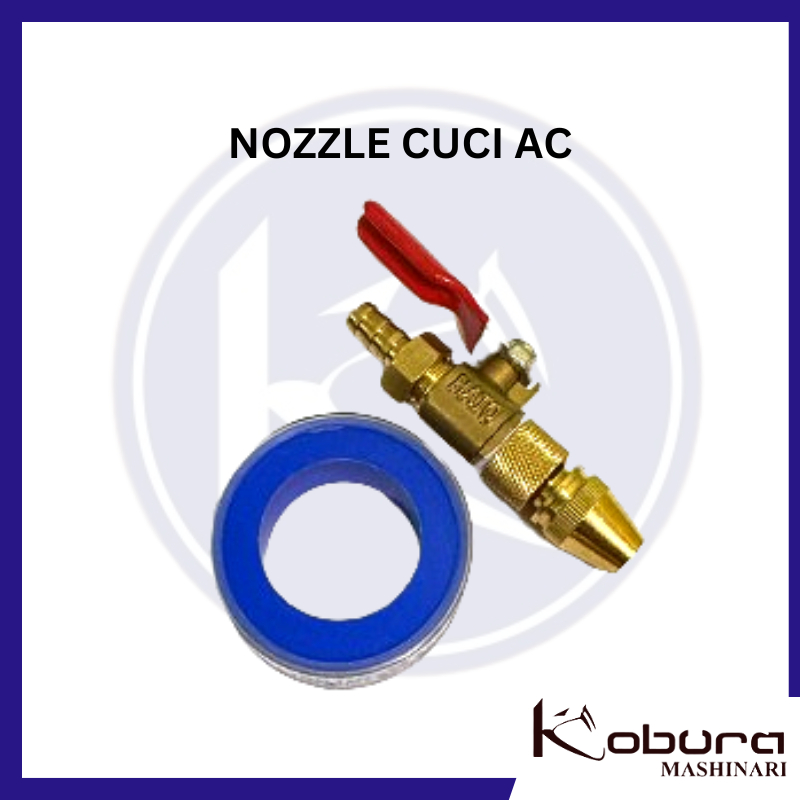 Nozzle semprotan cuci ac motor
