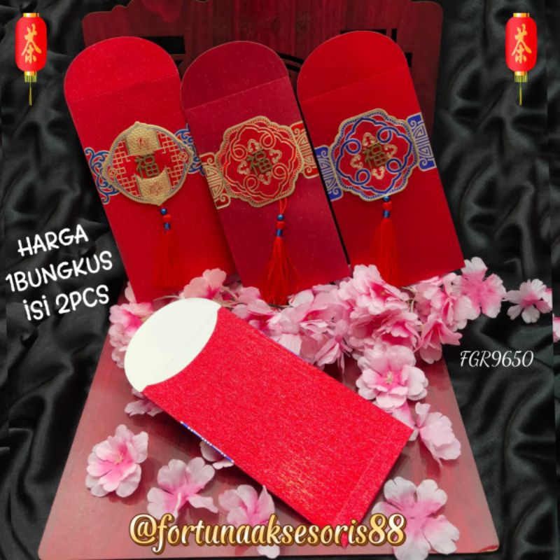 

(2 PCS) ANGPAO FU LOGAM PREMIUM / ANGPAO IMLEK FU GLITTER / ANGPAO IMLEK HOK 3D / ANGPAO HOKI WEDDING NIKAH / FGR9650