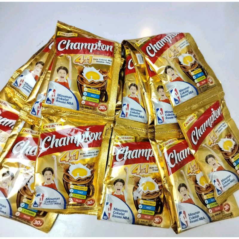 

ENERGEN CHAMPION COKLAT 1 RENCENG ISI 10PCS