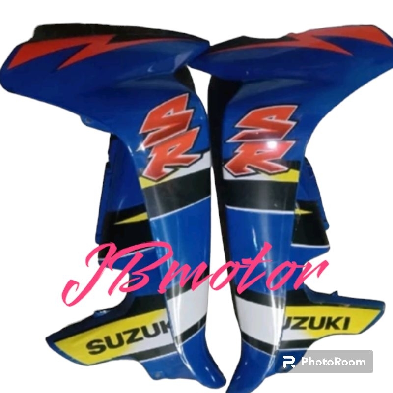 Sayap Smash lama Biru + striping