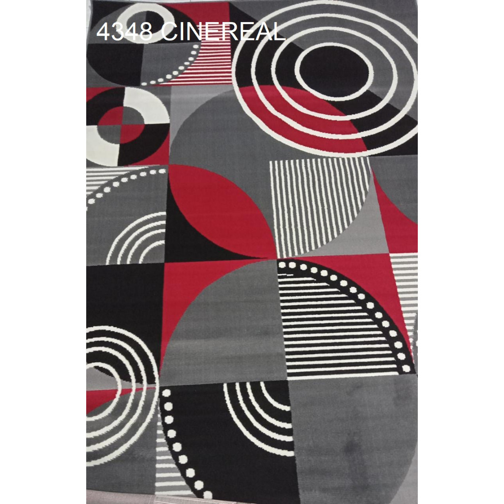 Karpet Lokal Moderno 115 x 155 cm 4348 Cinereal