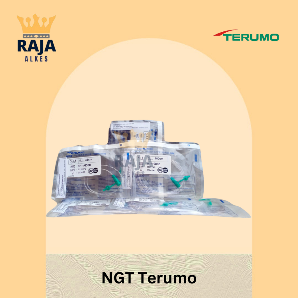 NGT TERUMO No Fr.3.5 35cm Fr.5 40cm Fr.5 100cm Fr.8 40cm Fr.8 100cm