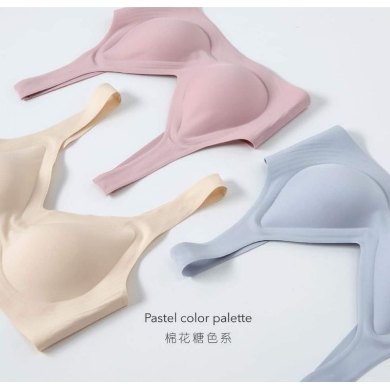 Young hearts bra tanpa kawat seamless S, M,L,XL, Y23-20173