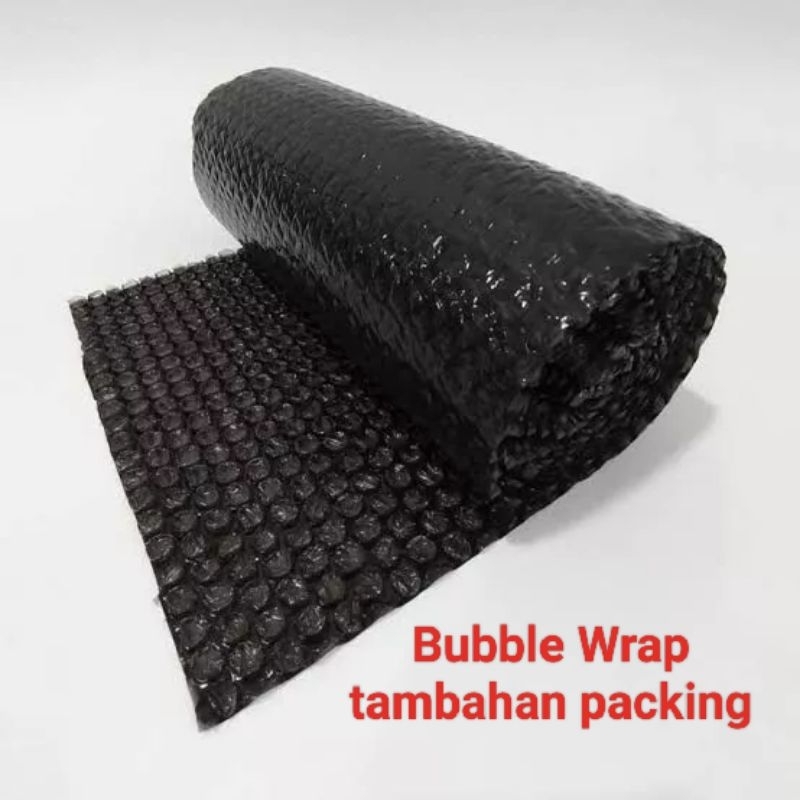 

Bubble wrap untuk tambahan packing