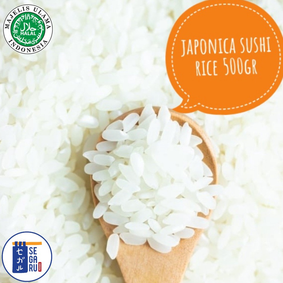 

GROSIR MURAH Beras Jepang Sushi Premium Japonica Sushi Rice Halal 5 gram