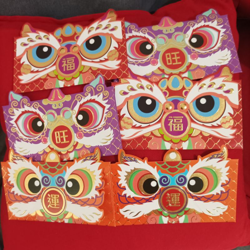 

Angpao panjang naga barongsai