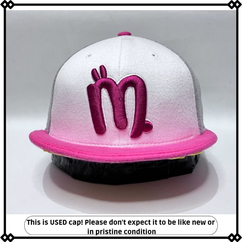 topi sepeda cewek visor pendek original second setelan