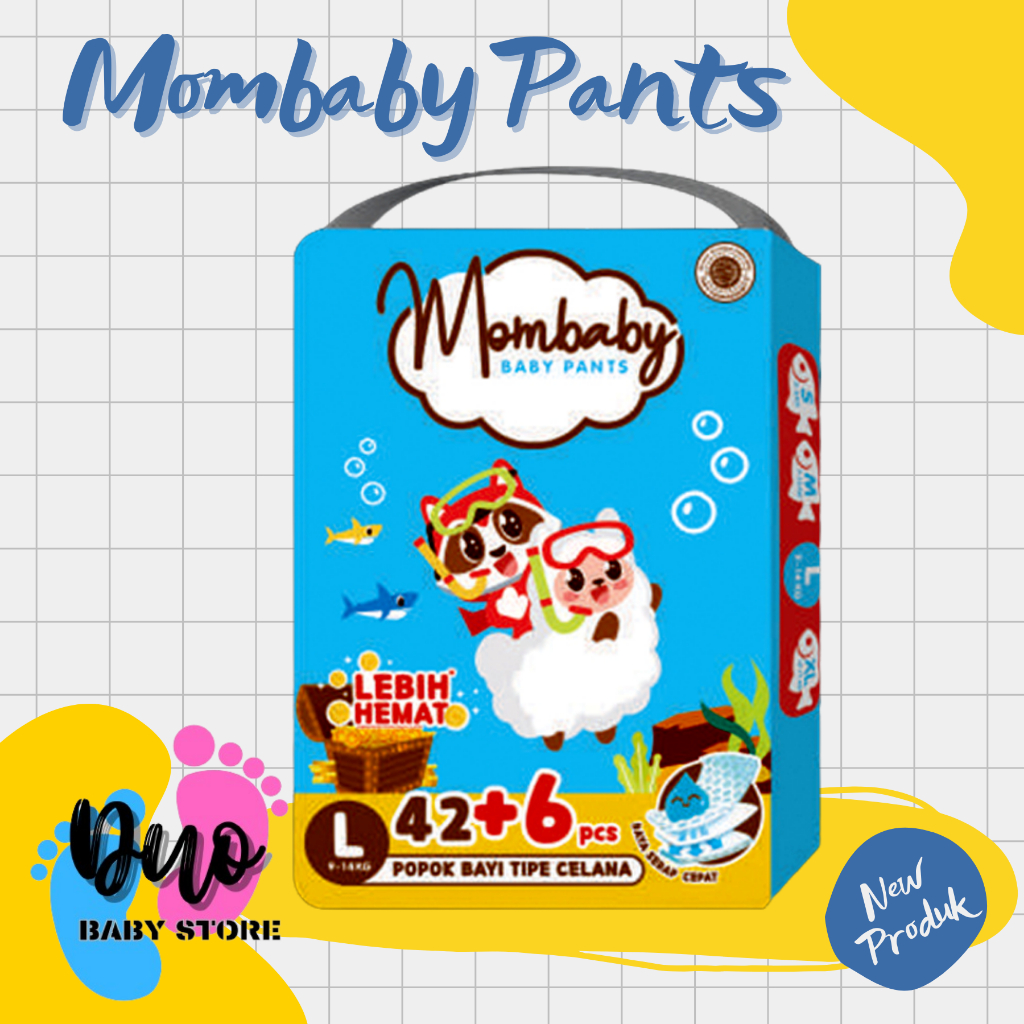 Mombaby Diapers Pants L