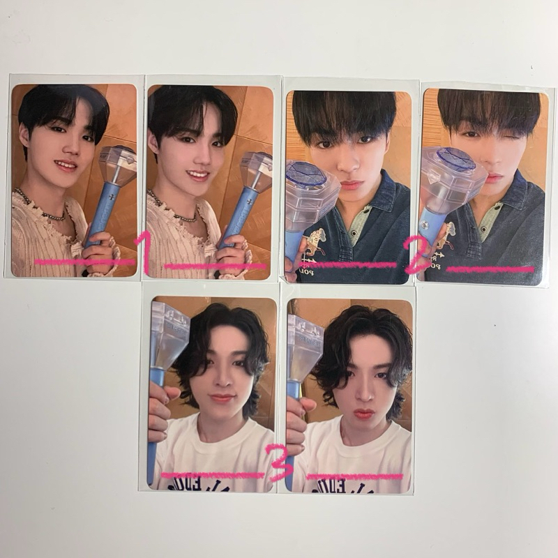 treasure trsr pc photocard fansign ktown hongkong junghwan jaehyuk doyoung
