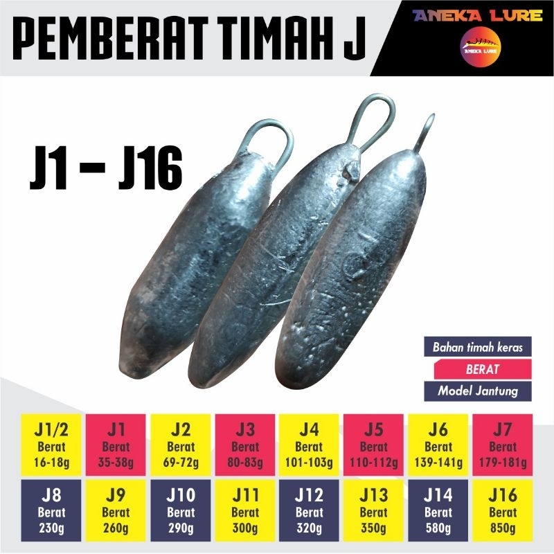 pemberat Timah J 3