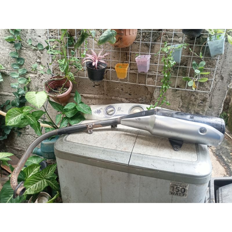 Knalpot cb 150 r cb150r old original ori copotan standar fullsystem fullset tinggal pasang ajah laya