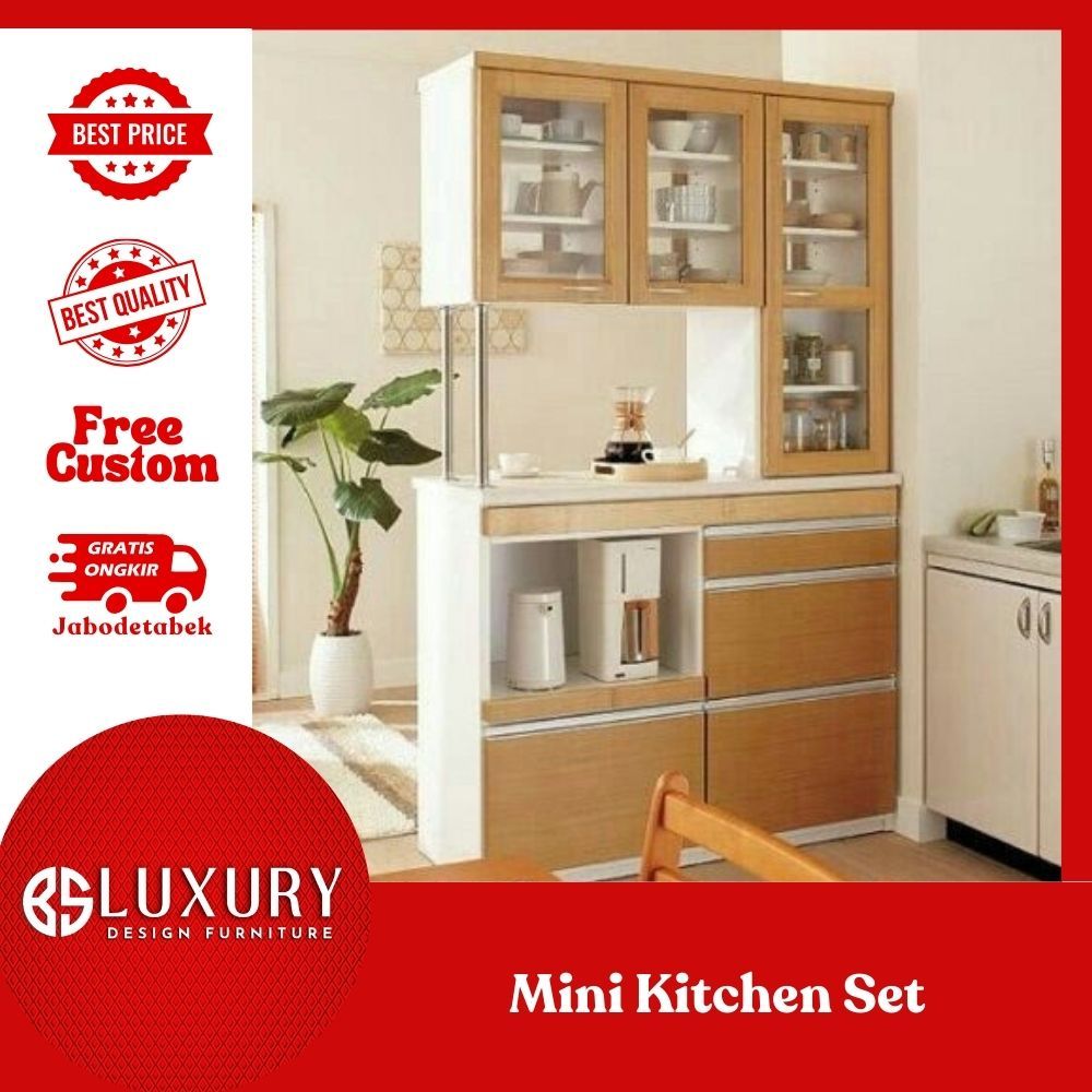 Mini Kitchen Set Minimalis Rak Dapur Multiplek Minimalis