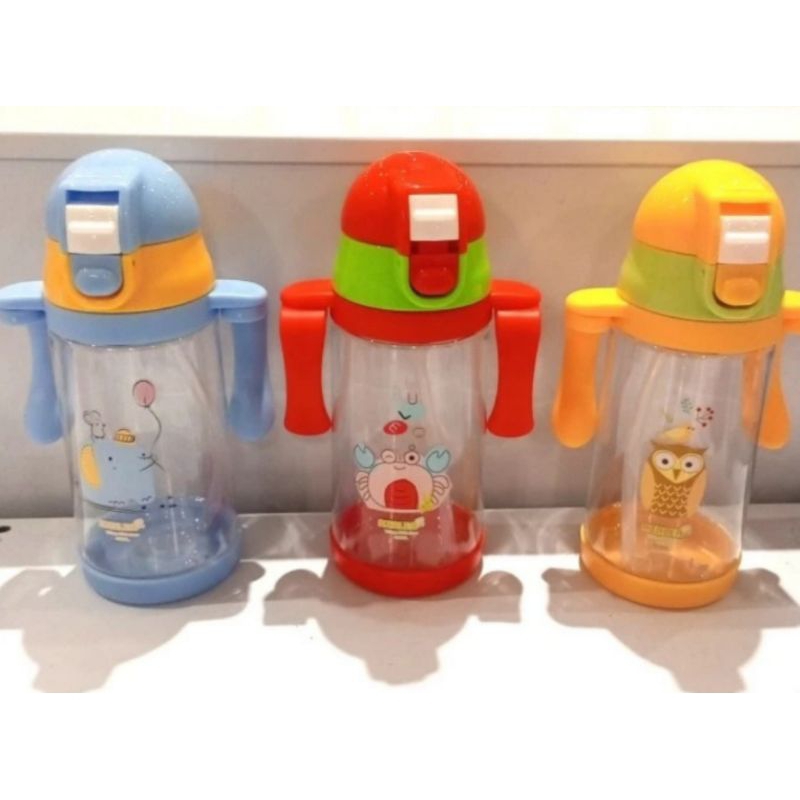 Azalea botol minum anak BPA Free unik dan lucu 400ml by komax