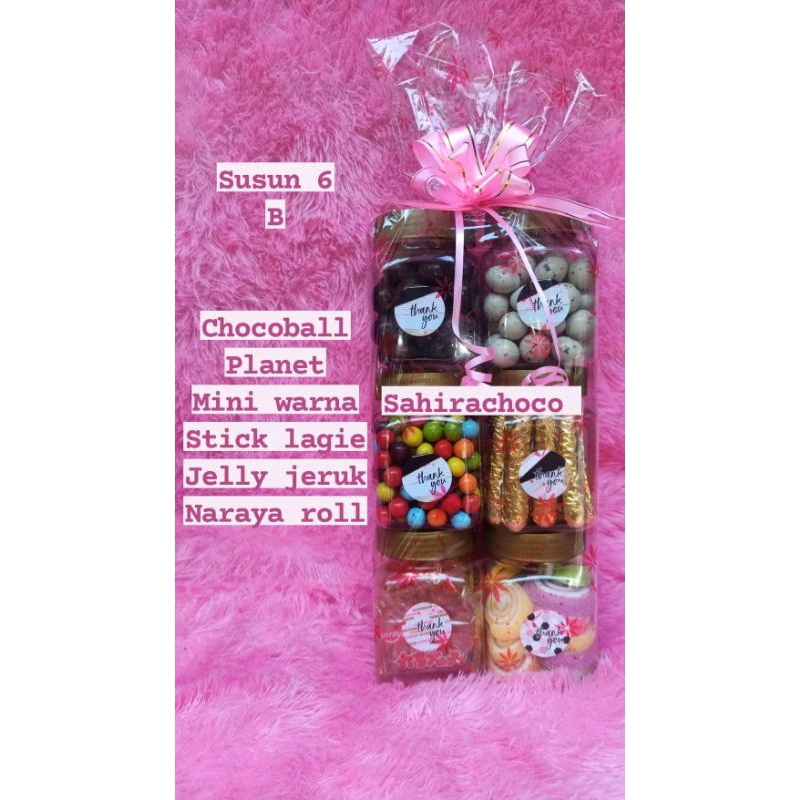 

PARSEL COKLAT SUSUN 6 TOPLES 200ML