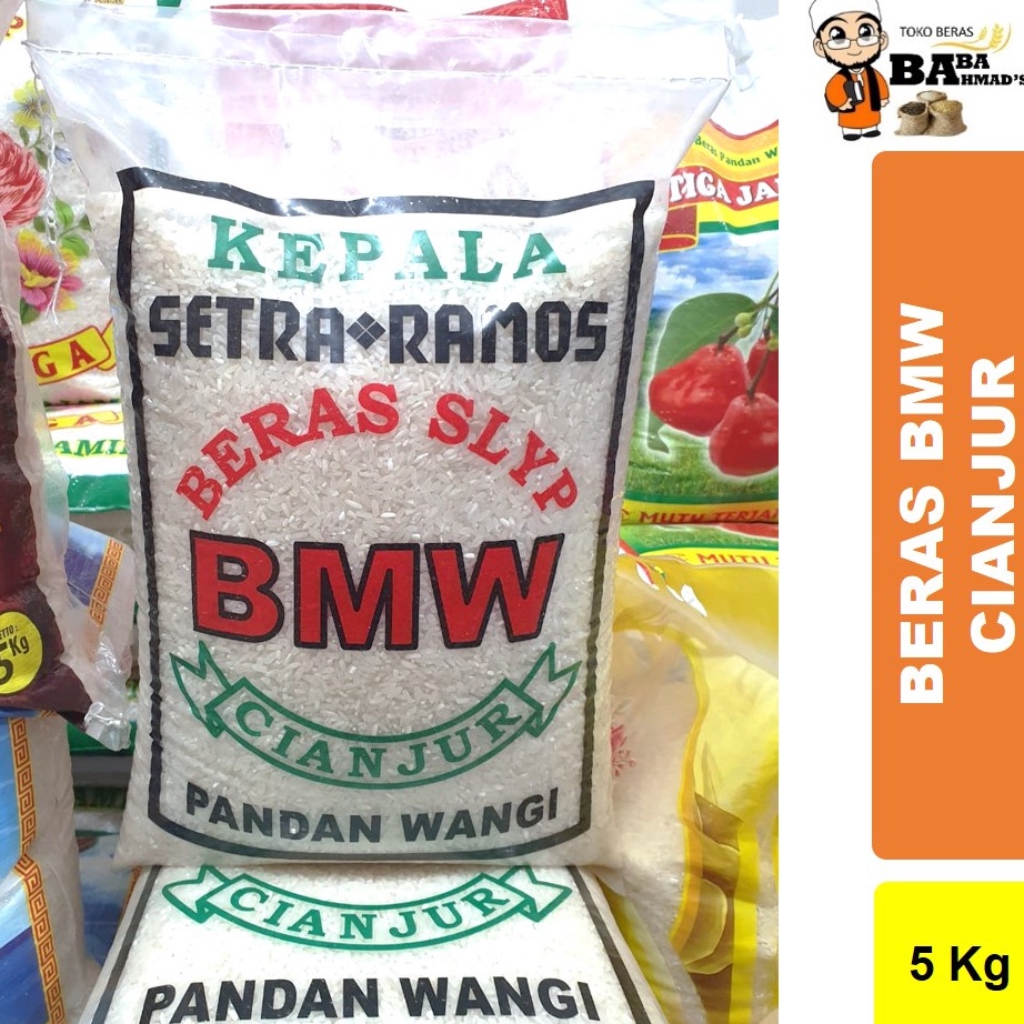 

COD TERMURAH BERAS CIANJUR CAP BMW 5KG1KG15KG2KG25KG