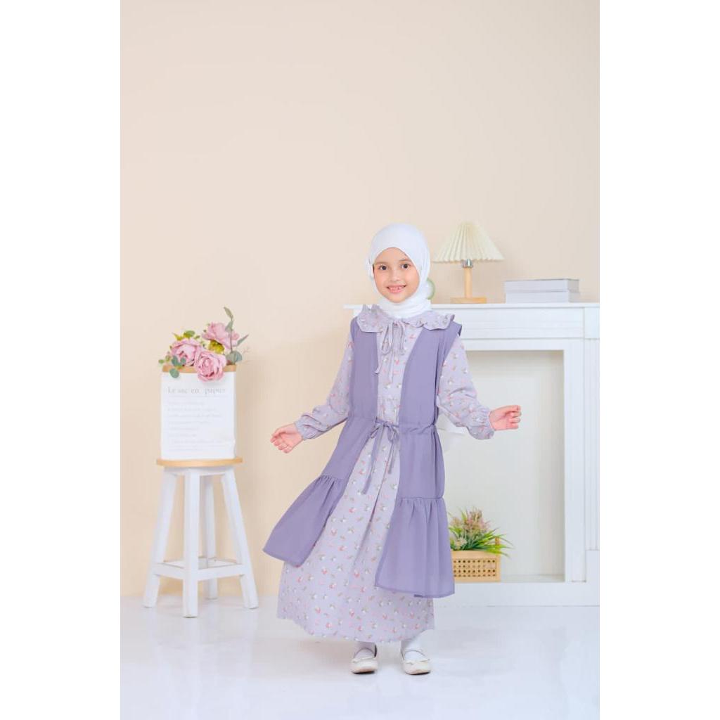 AFSHA GAMIS // gamis anak / gamis lucu / baju muslim anak