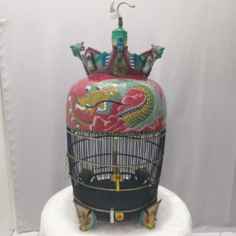 SANGKAR PERKUTUT MAHKOTA NAGA SUPER