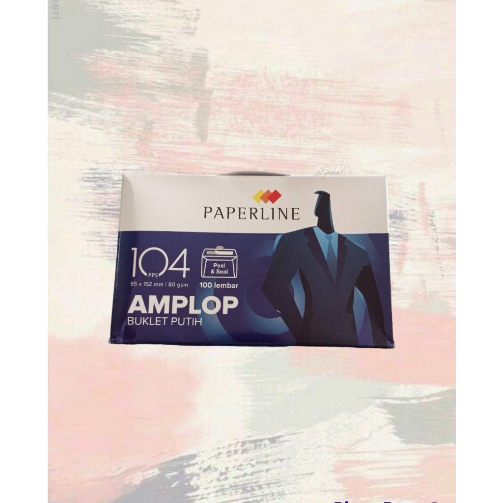 

Amplop Paperline No. 104 PPS Putih Polos 80gsm 95 x 152 mm