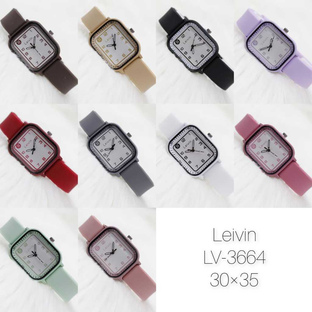 JAM TANGAN LEIVIN LV-3664//JAM TANGAN FASHION ANALOG//JAM TANGAN WANITA TERBARU ORIGINAL