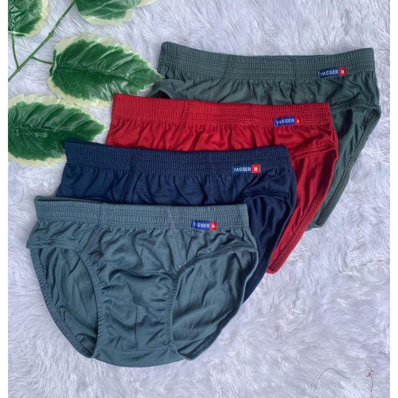 Rizu watch, yasser 3 pcs celana dalam pria dewasa/dalaman laki laki/cd laki laki termurah