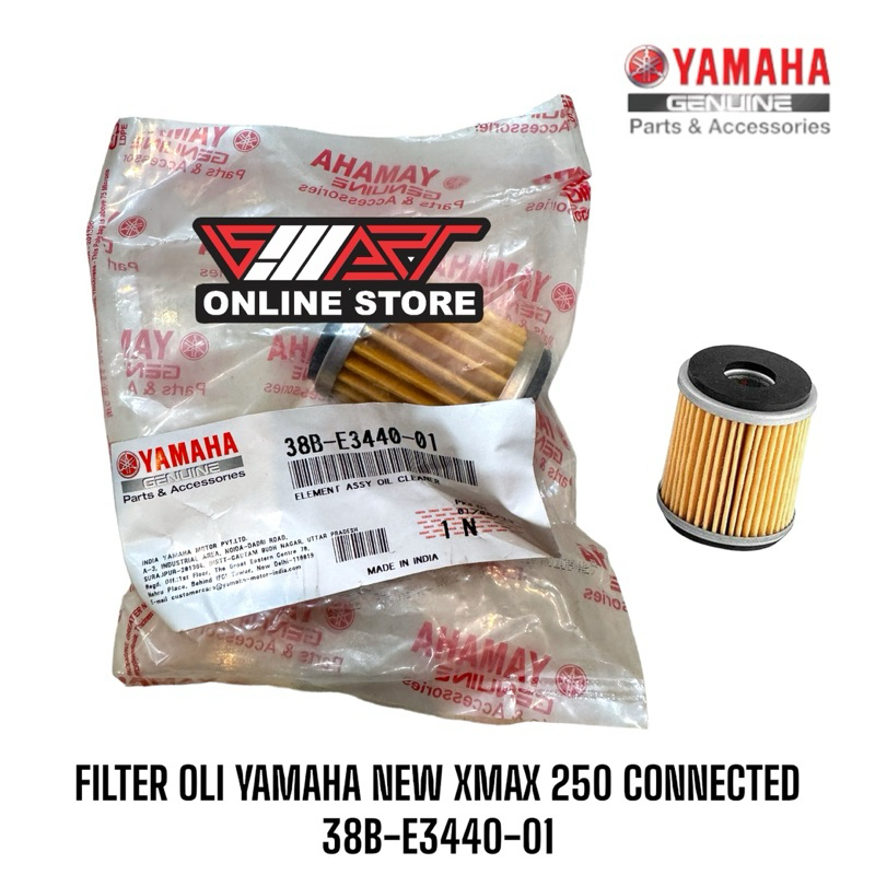 FILTER OLI YAMAHA NEW XMAX 250 CONNECTED ORIGINAL 38B-E3440-01