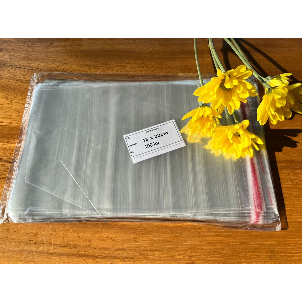 Plastik OPP 15 x 22