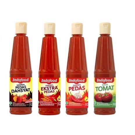 

Indofood Saus Tomat Dan Sambal 135ml All Variant