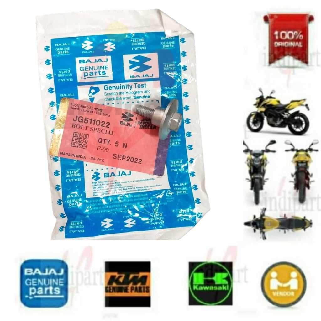 Baut topi cover head pulsar ns 200 200 ns