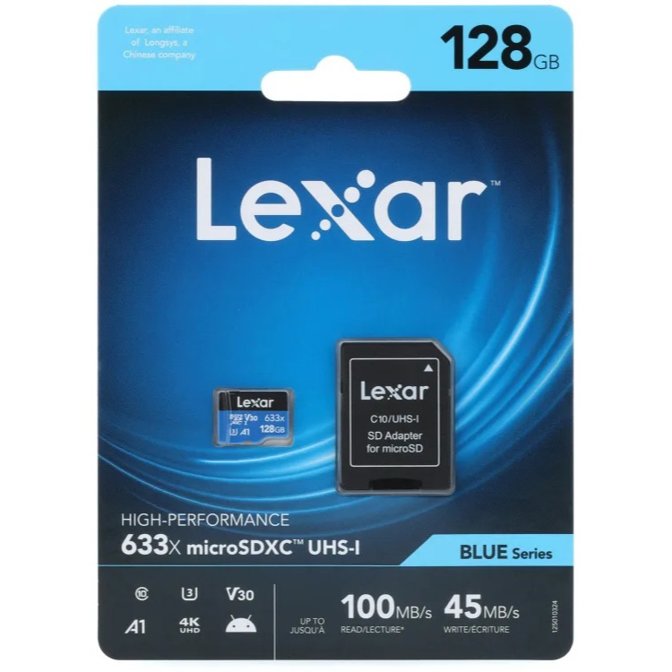 Micro SD 128 GB Lexar