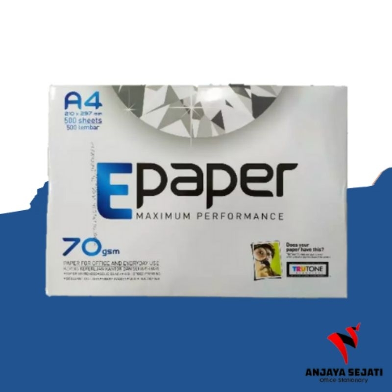 

Kertas HVS E-Paper 75Gr A4