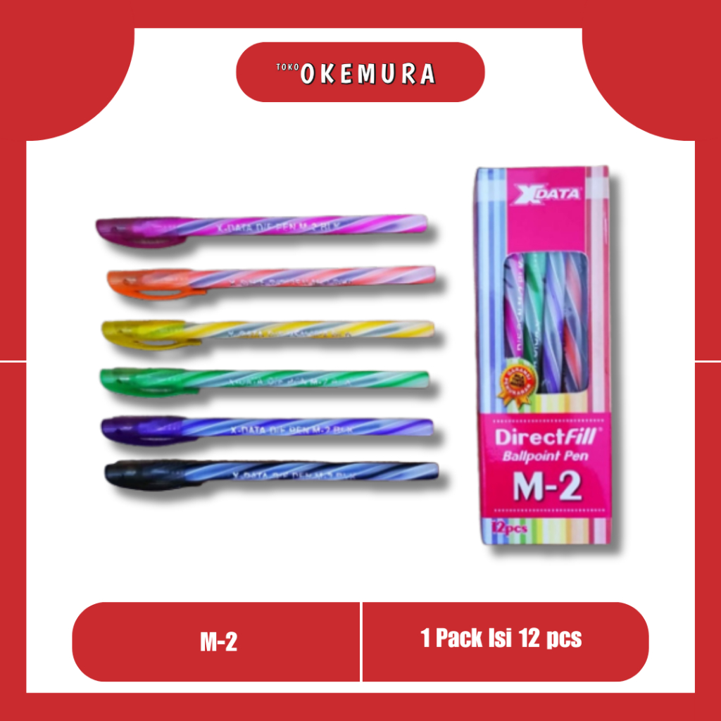 

TO Pulpen Motif Warna Cantik Direct Fill M2 X Data