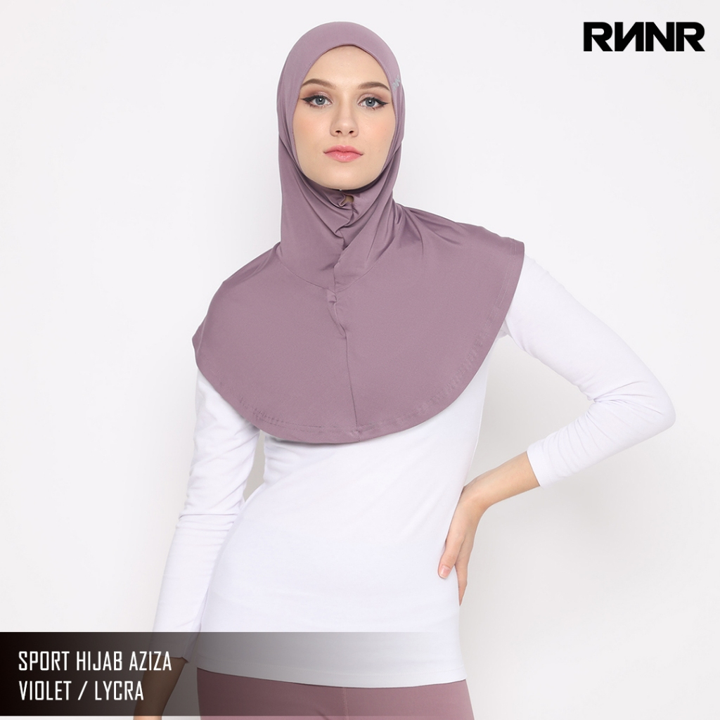 RNNR Hijab Sport Olahraga Instant Menutup Dada Kerudung Senam Jilbab